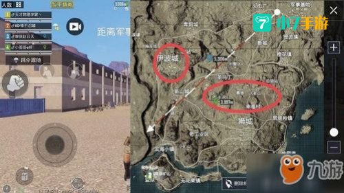 刺激战场沙漠地图
